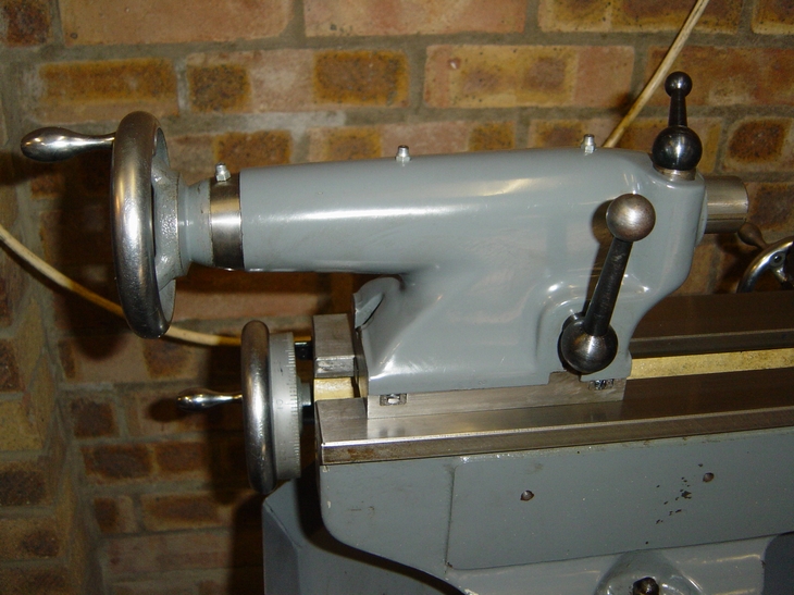 ML7R tailstock - rear view
