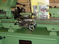 Myford Super 7 power cross-feed lathe