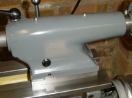 ML7R tailstock - front view